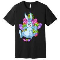 Rabbit Relaxing Easter Day Premium T-Shirt