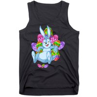 Rabbit Relaxing Easter Day Tank Top