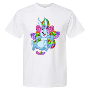 Rabbit Relaxing Easter Day Garment-Dyed Heavyweight T-Shirt