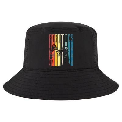 Robot Robotics Engineer Retro Robotics Cool Comfort Performance Bucket Hat