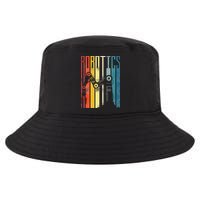 Robot Robotics Engineer Retro Robotics Cool Comfort Performance Bucket Hat