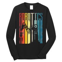 Robot Robotics Engineer Retro Robotics Long Sleeve Shirt