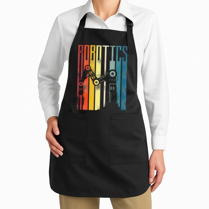 Robot Robotics Engineer Retro Robotics Apron