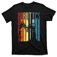 Robot Robotics Engineer Retro Robotics T-Shirt