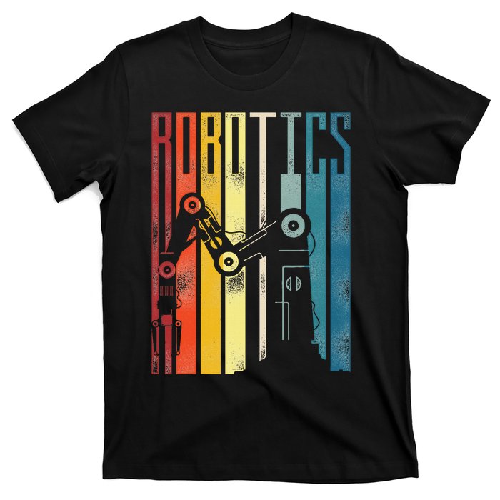 Robot Robotics Engineer Retro Robotics T-Shirt