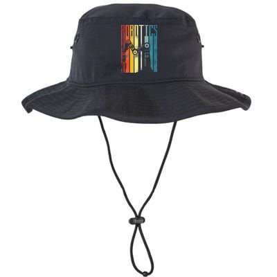 Robot Robotics Engineer Retro Robotics Bucket Hat
