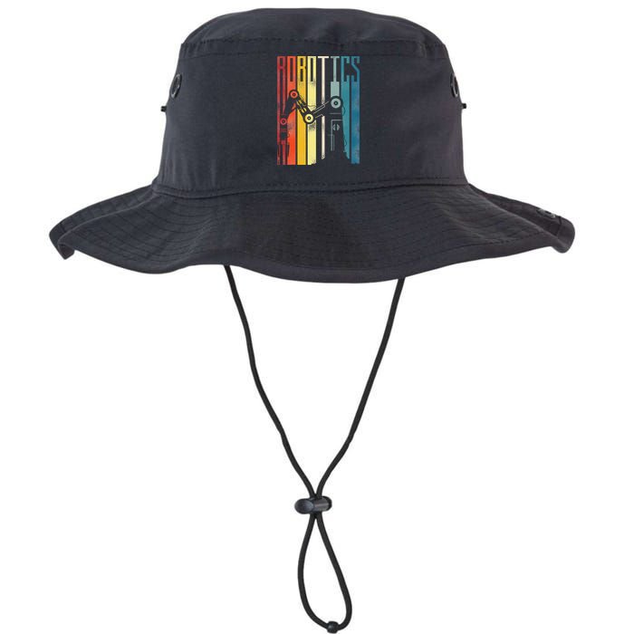 Robot Robotics Engineer Retro Robotics Bucket Hat