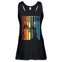 Robot Robotics Engineer Retro Robotics Ladies Essential Flowy Tank