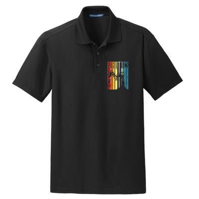 Robot Robotics Engineer Retro Robotics Dry Zone Grid Polo