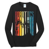 Robot Robotics Engineer Retro Robotics Tall Long Sleeve T-Shirt