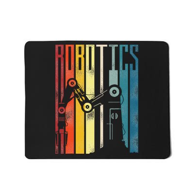 Robot Robotics Engineer Retro Robotics Mousepad