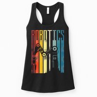 Robot Robotics Engineer Retro Robotics Womens Tank Top
