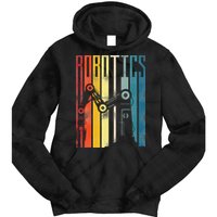 Robot Robotics Engineer Retro Robotics Tie Dye Hoodie