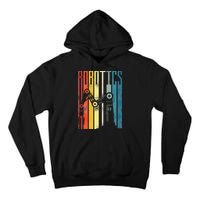 Robot Robotics Engineer Retro Robotics Tall Hoodie