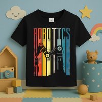Robot Robotics Engineer Retro Robotics Toddler T-Shirt