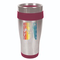 Robot Robotics Engineer Retro Robotics 16oz Travel Tumbler