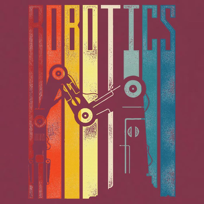 Robot Robotics Engineer Retro Robotics 16oz Travel Tumbler
