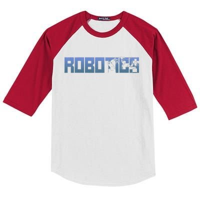 Robot Robotics Engineer Robotics Kids Colorblock Raglan Jersey