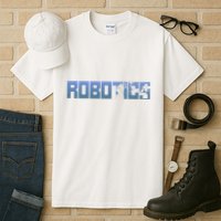 Robot Robotics Engineer Robotics Tall T-Shirt