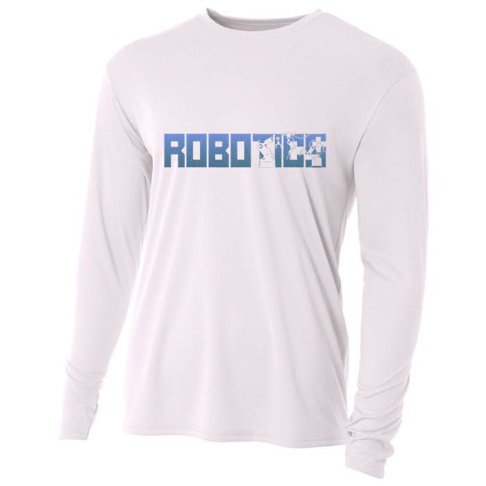 Robot Robotics Engineer Robotics Cooling Performance Long Sleeve Crew