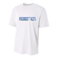 Robot Robotics Engineer Robotics Youth Performance Sprint T-Shirt