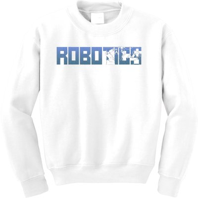 Robot Robotics Engineer Robotics Kids Sweatshirt