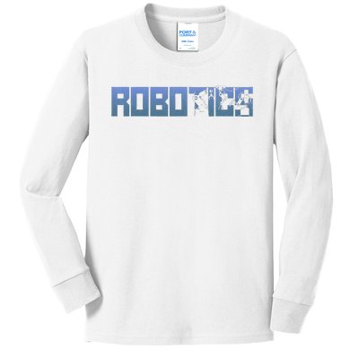 Robot Robotics Engineer Robotics Kids Long Sleeve Shirt