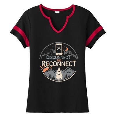 Reconnect Ladies Halftime Notch Neck Tee