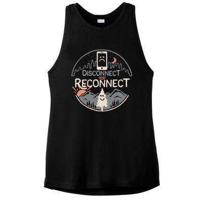 Reconnect Ladies PosiCharge Tri-Blend Wicking Tank