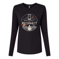 Reconnect Womens Cotton Relaxed Long Sleeve T-Shirt