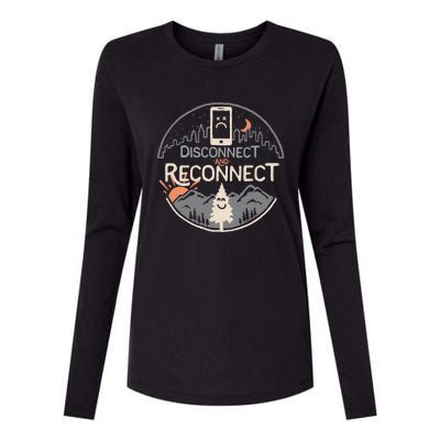 Reconnect Womens Cotton Relaxed Long Sleeve T-Shirt