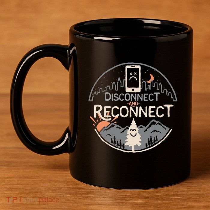 Reconnect 11oz C Handle Ceramic Mug