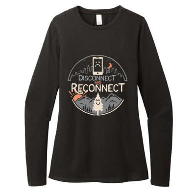 Reconnect Womens CVC Long Sleeve Shirt