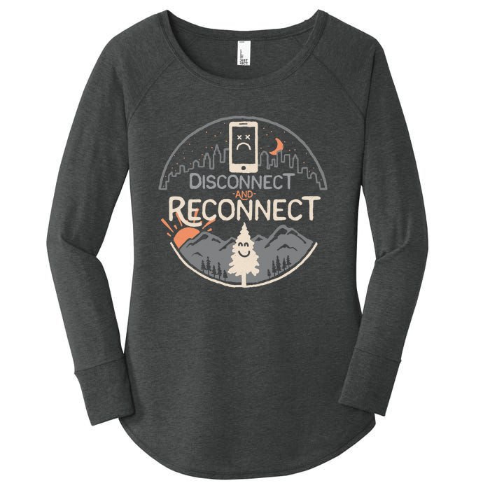 Reconnect Women's Perfect Tri Tunic Long Sleeve Shirt