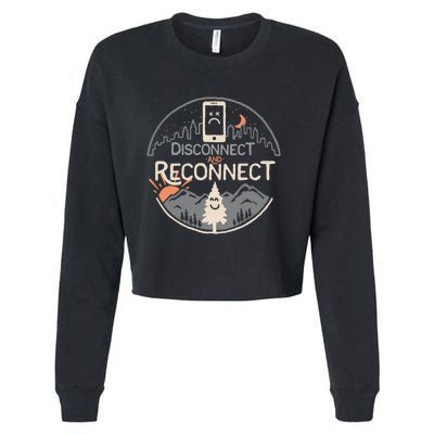 Reconnect Cropped Pullover Crew