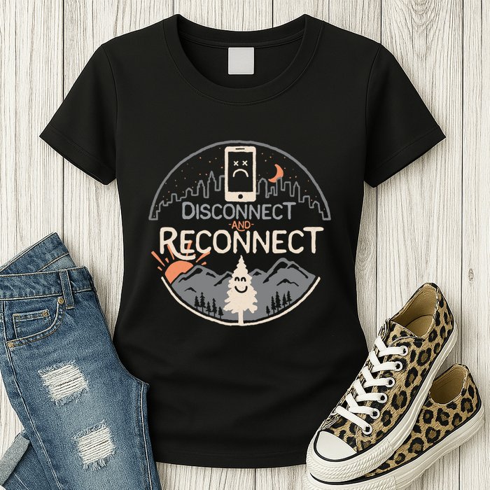 Reconnect Womens T-Shirt