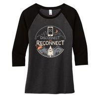 Reconnect Women's Tri-Blend 3/4-Sleeve Raglan Shirt