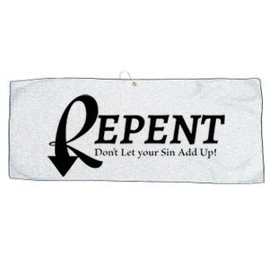 Repent Large Microfiber Waffle Golf Towel