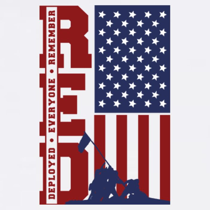 Red Remember Everyone Deployed Wool Snapback Cap