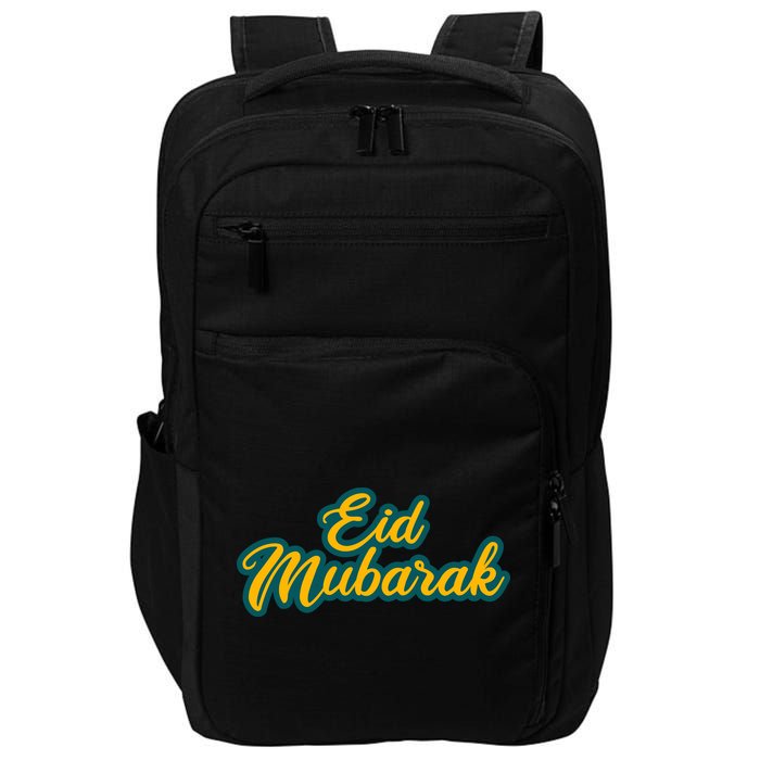 Retro Ramadan Eid Mubarak Impact Tech Backpack