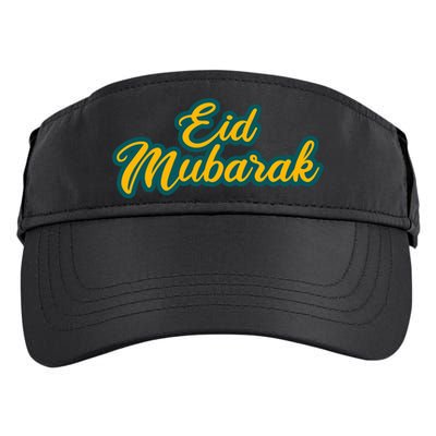 Retro Ramadan Eid Mubarak Adult Drive Performance Visor