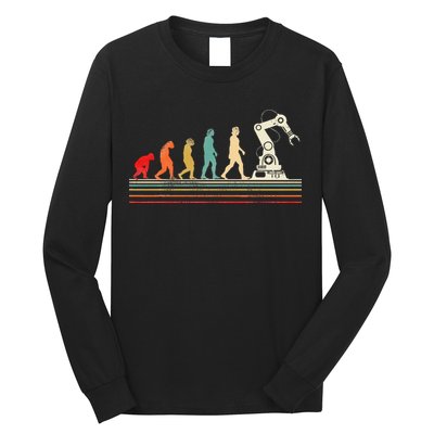 Robot Robotics Engineer Long Sleeve Shirt