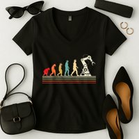 Robot Robotics Engineer Women's V-Neck T-Shirt