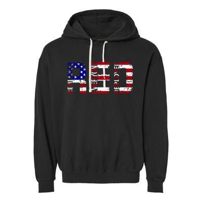 RED Remove Everyone Deployed Garment-Dyed Fleece Hoodie
