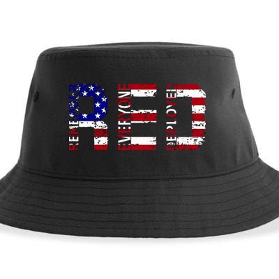 RED Remove Everyone Deployed Sustainable Bucket Hat