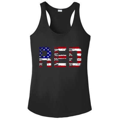 RED Remove Everyone Deployed Ladies PosiCharge Competitor Racerback Tank