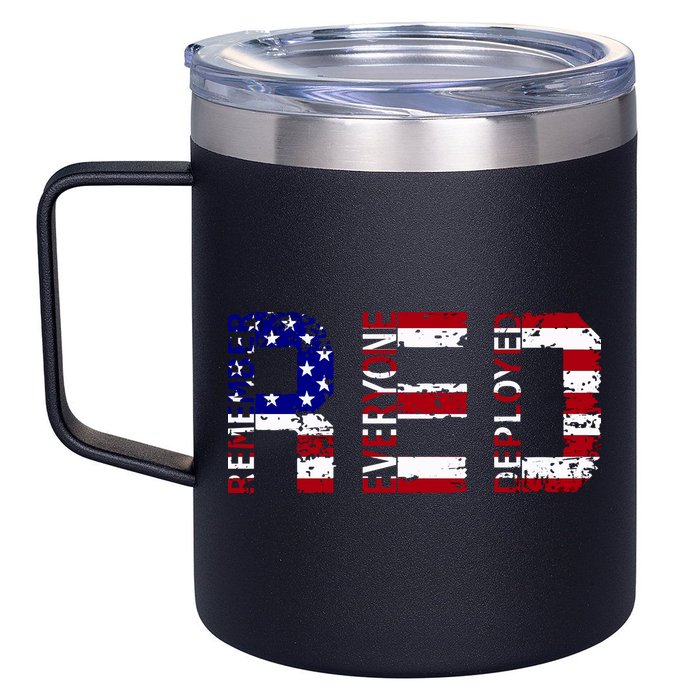 RED Remove Everyone Deployed 12oz Stainless Steel Coffee Mug