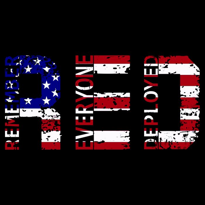 RED Remove Everyone Deployed Cooling Performance Long Sleeve Crew