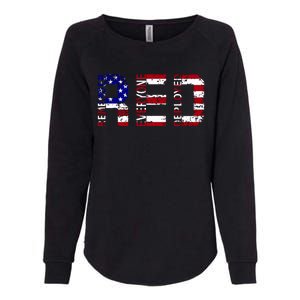 RED Remove Everyone Deployed Womens California Wash Sweatshirt