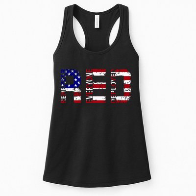 RED Remove Everyone Deployed Womens Tank Top